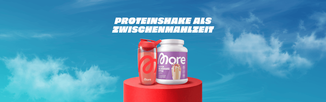 Proteinpulver als Zwischenmahlzeit Hero Image