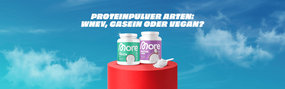 Whey, Casein oder veganes Proteinpulver: Proteinpulver Arten Hero