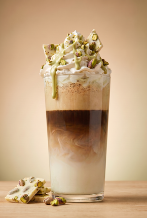 Mix and Match: Protein Iced Coffee Latte Macchiato Pistachio White Chocolate