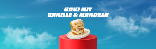 Frühstücks-Kaki mit Vanille & Mandel