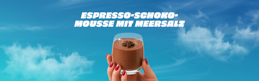 Espresso-Schoko-Mousse mit Meersalz