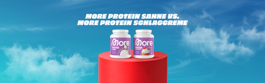 More Protein Sahne vs. Schlagcreme
