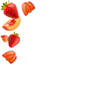 Peach Strawberry / 40 Gummies