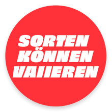 Sorten können variieren